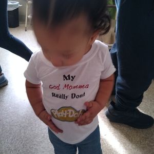 Custom shirt "My God Momma Really Don't Play Doh'